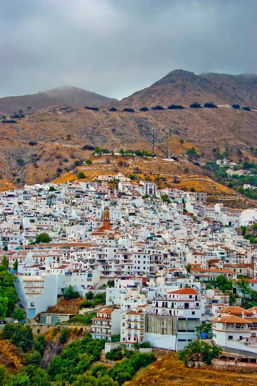 Competa Andalusia Costa Del Sol Spain Photograph Print