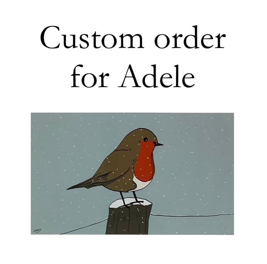 Custom order for Adele