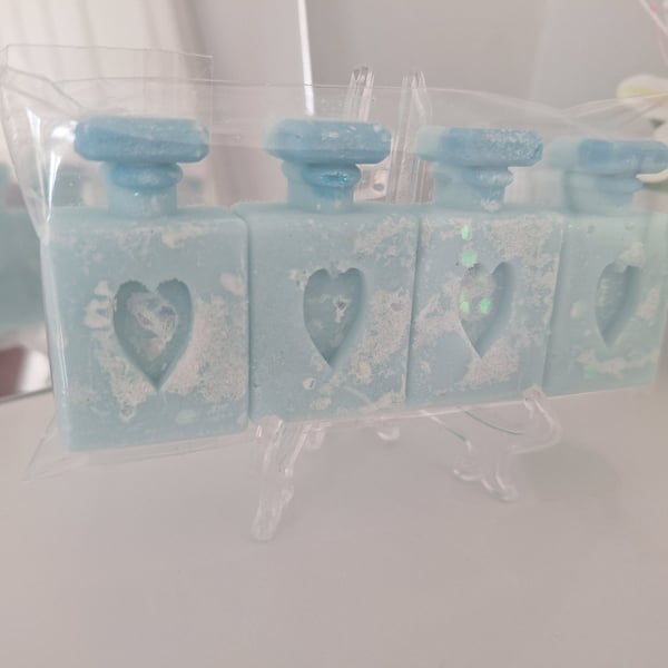 Perfume bottle wax melts