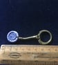 Dorset Button Key Ring, Delphinium, K2 - Image 2