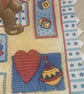 Hand quilted Playtime Baby Quilt or play-mat - Image 5