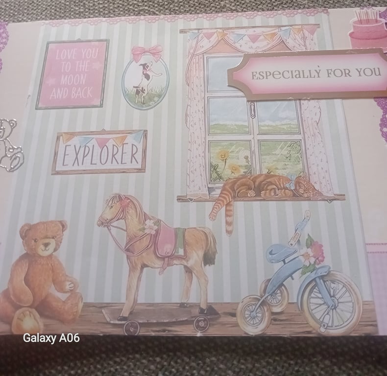 Baby Nursery Especially For You Handmade Card