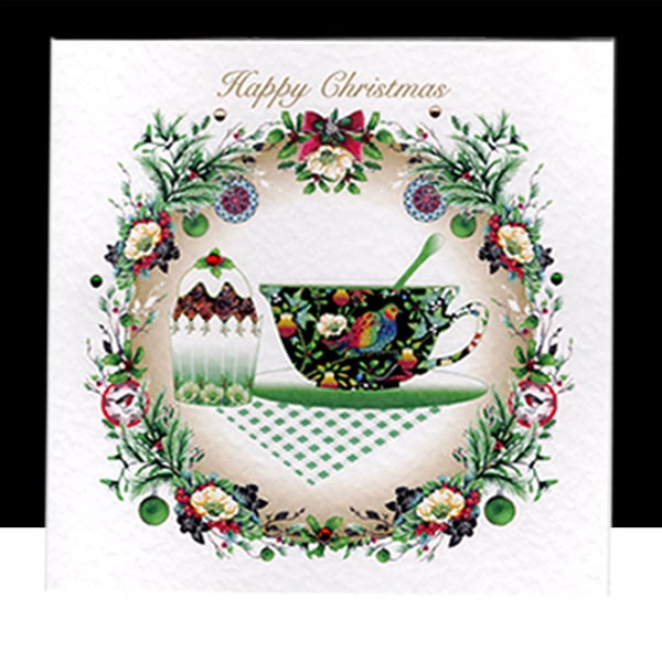 A Luxury Christmas Treat Garland -Handmade Card