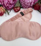 100% Mulberry Silk Sleep Eye Mask -Ultra Soft  Silk Eye Mask for Sleeping-Travel - Image 4