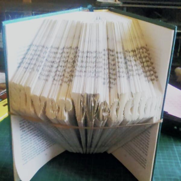 Silver Wedding MMF Book Folding Pattern - EMAILED PDF PATTERN