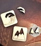 Wooden Tic Tac Toe - Mountain V Sea - Image 10