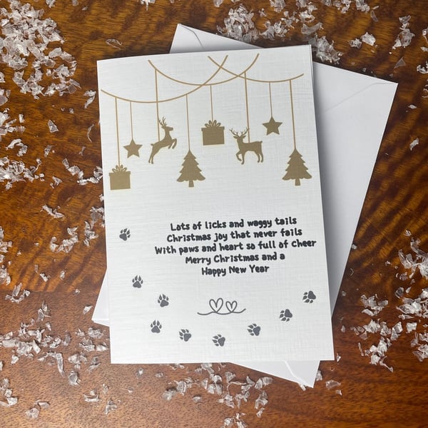 Christmas Card From the Dog – Fun Poem for Dog Lovers