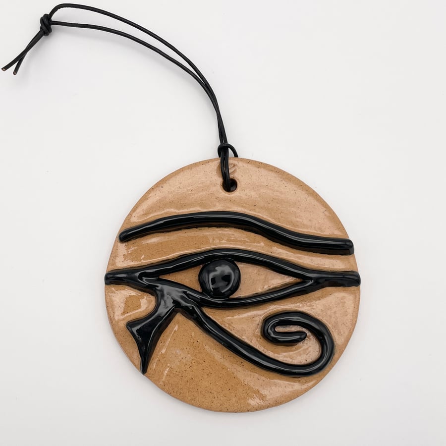 Egyptian Eye of Horus symbol wall art