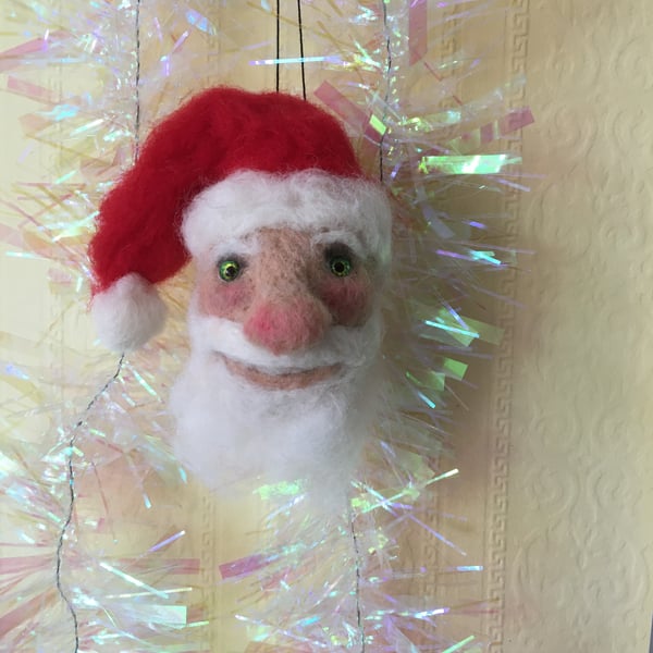 a smiling santa 