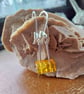 Baltic Amber Lemon Cube and Sterling Silver Earrings - Image 2