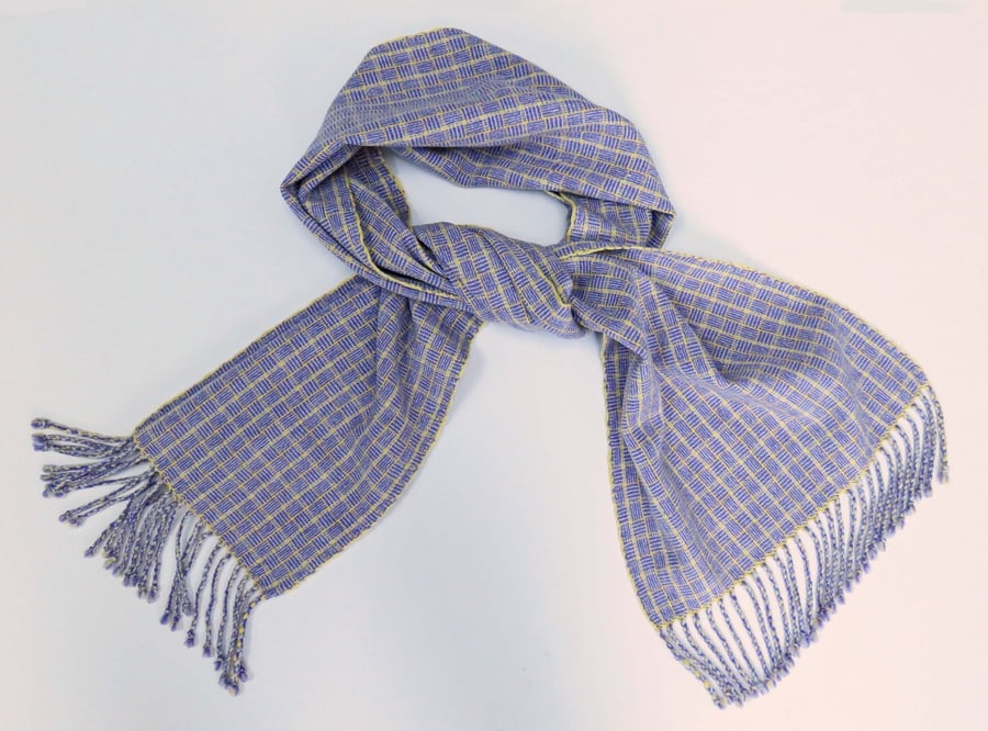 Yellow and Purple Scarf