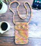 -SOLD- Crocheted Phone Bag with Strap - Image 4
