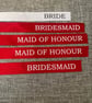 Personalised Wedding Ribbon - Custom Names - 60cm Wedding Favour Ribbon - Image 3
