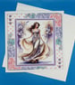 Female Birthday Card, Decoupage  - Image 4