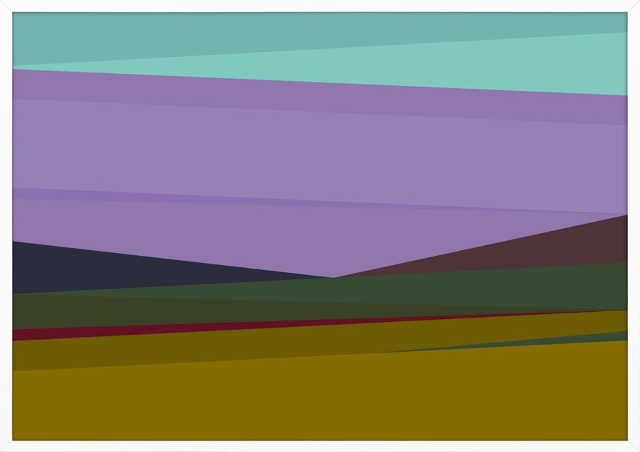 Glow in Sky Art Print