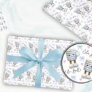 Personalised plushie wrapping paper 