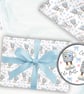 Personalised plushie wrapping paper 