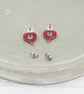 Titanium studs Flatwoods monster stud earrings - Acrylic hypoallergenic cryptid - Image 3