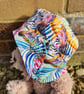 Reversable Bike Helmet Hat Adult S Teen - Rainbow Dragons & Rainbow Zebras  - Image 3