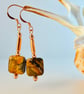 Red Creek Jasper Earrings With Copper - Handmade In Devon - Image 7