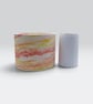 Large Plant Pot - Sunrise Marbled Red Orange and Yellow Pot Holder  - Image 2