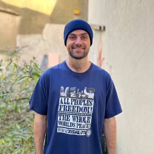 All Peoples to Power - Blue XXL T-shirt