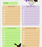 Little Blackbird Daily Planner To Do List Printable PDF  - Image 2