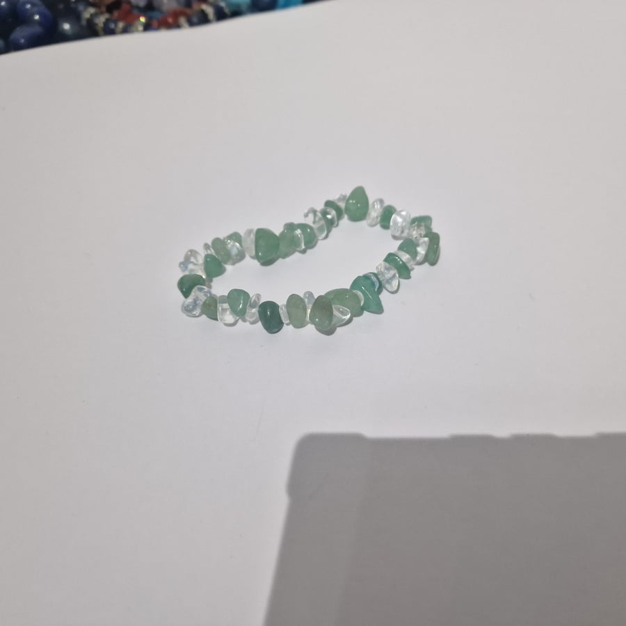 Crystal stone gemstone bracelet