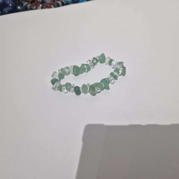 Crystal stone gemstone bracelet