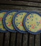 Round fabric coasters - Image 2