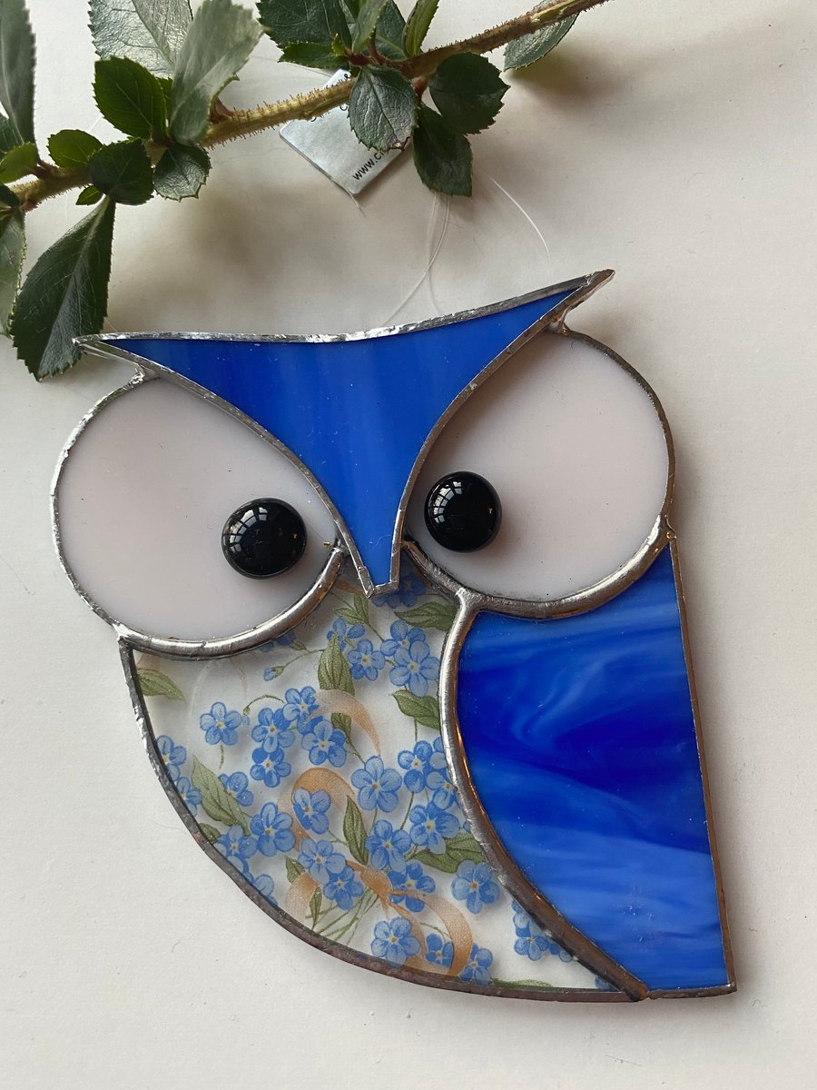 Stained Glass Owl