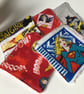 Face wipes - Superheroes. Set of beautifully soft, cotton and bamboo face wipes - Image 1