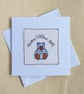 Personalised New Baby Teddy Bear Card - Image 3