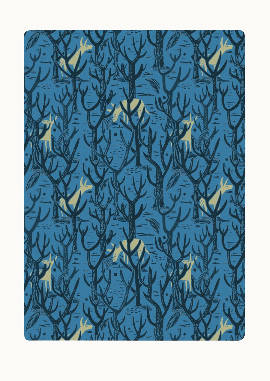 The Donkey Woods A3 poster-print