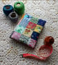 Each One With A Tale Behind It patchwork squares needlecase - Image 1