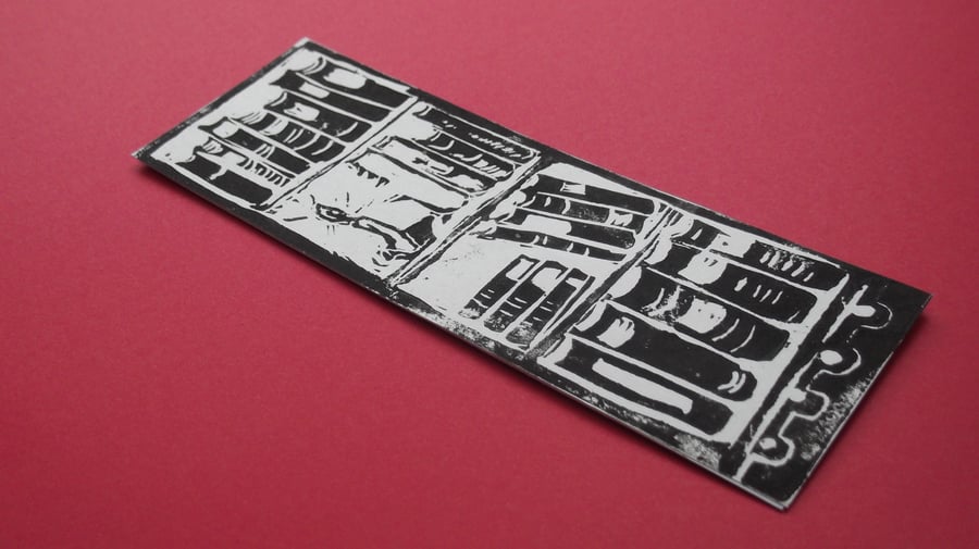 Bookcase bookmark