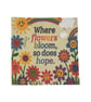 Colourful Flower Inspirational Tote Bag - Image 2