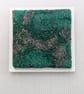 Summer Seconds Green nature inspired Textile Art - FRAMED - Image 1
