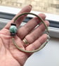 Handmade Men's Bracelet Natural Grade A Burmese Jade Feng Shui bracelet 21cm