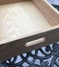 Handmade Solid hardwood Paper Tray: Office Desk Organizer - Image 4