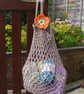 SALE - Crochet Shopping Bag - Image 1