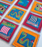 Craft kit - Viking matching pairs game, Sew it Yourself felt & fabric memory toy - Image 8