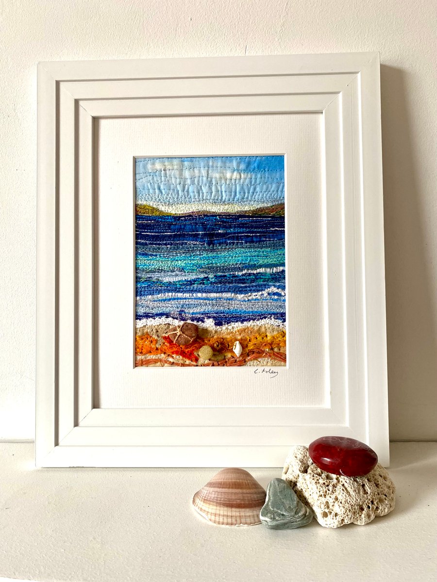 Across the water, let the ocean ground you.