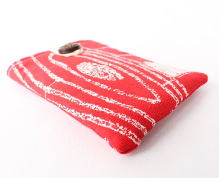 Red Vintage kindle case