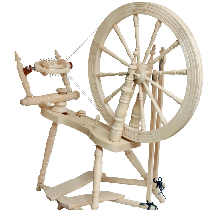 The Symphony Spinning Wheel - Mahogany - Folksy