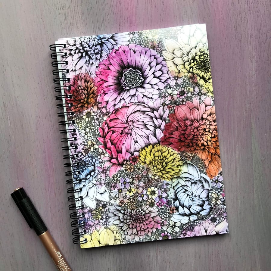 'Bloom' A5 Notebook