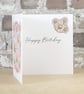 Birthday Card Floral Daisy flowers - Image 2