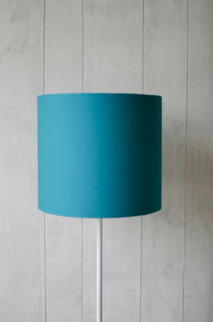 20cm Turquoise Lampshade, Turquoise lamp shade, Teal lampshade, drum lampshade