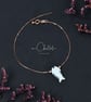 White Opal Fish With 925 Sterling Silver Bracelet - Image 3