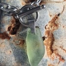 Chunky Seaham seaglass bracelet 